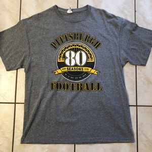 Pittsburgh Steelers 80th Anniversary T-Shirt XL